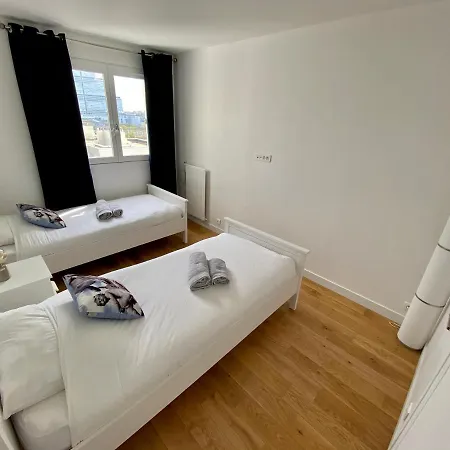 Vue Tour Eiffel - Arc De Triomphe - 3 Chambres Apartment Levallois-Perret