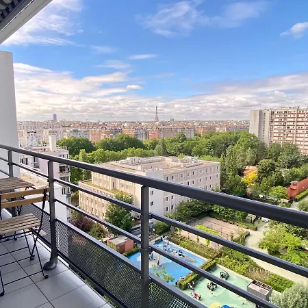 Apartment Vue Tour Eiffel - Arc De Triomphe - 3 Chambres Levallois-Perret